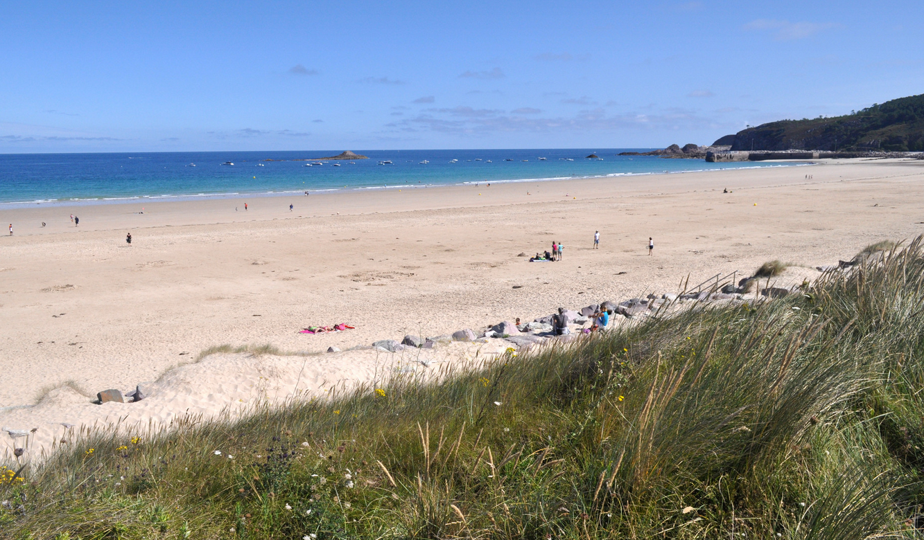 photo général du littoral, plage