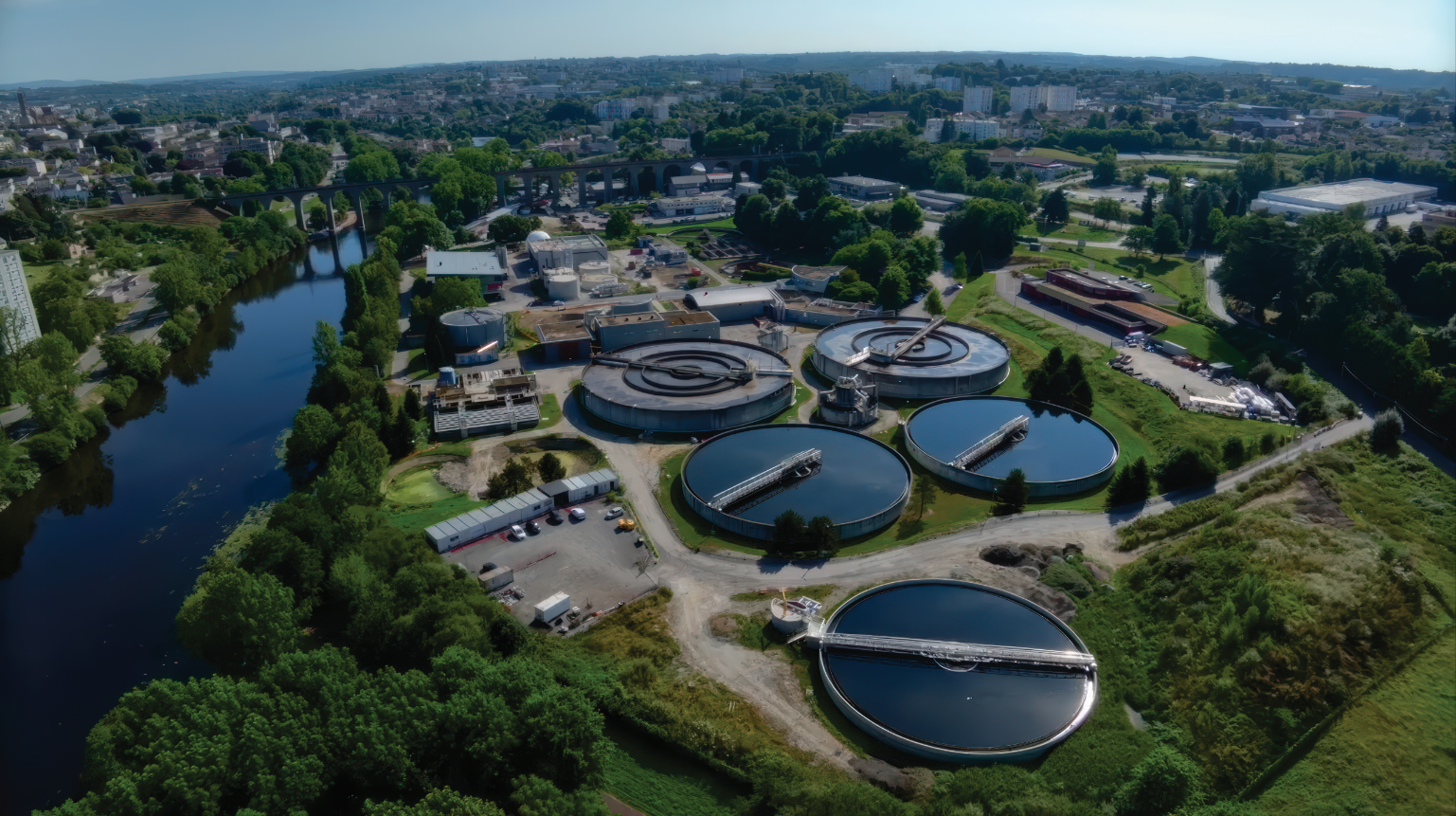 station d'épuration de Limoges