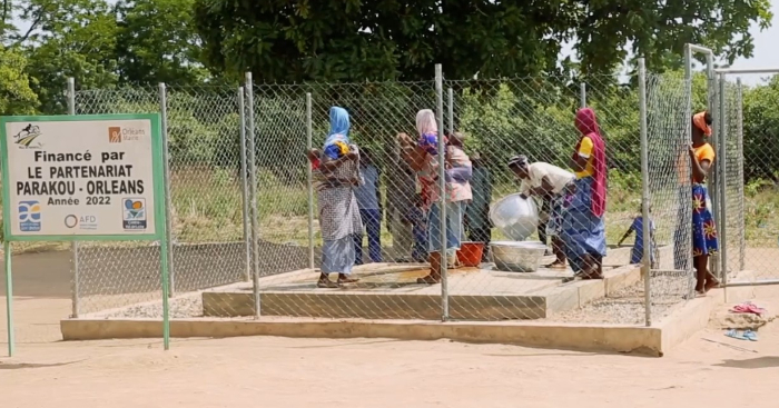 Orléans et Parakou : un partenariat pour l'accès à l'eau et à l'assainissement