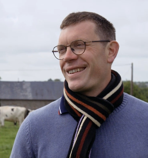 photo portrait de Guillaume Baloche, dirigeant de PâtureSens