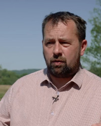 Fabrice Voillot, agriculteur à Charbonnat et ex-président du SMBVAS
