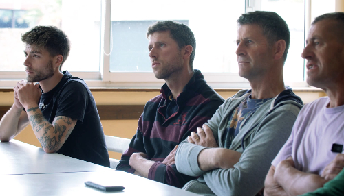 réunion d'agriculteurs dans le cadre de changement de pratiques agricoles