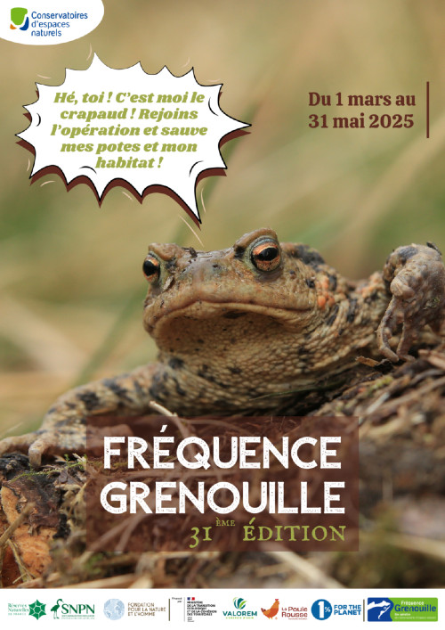 affiche de l'opération Fréquence Grenouille 2025