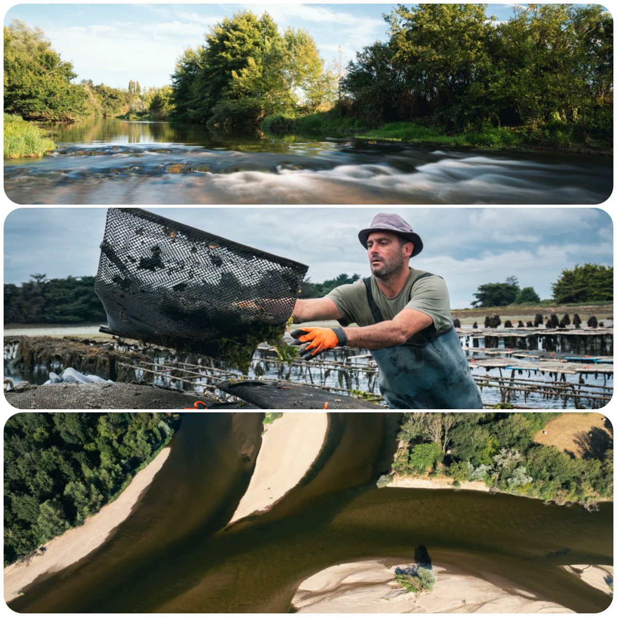 photos illustratives du bassin Loire-Bretagne
