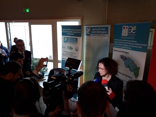 Photo d'Emmanuelle Wargon, Secrétaire d'État auprès de la ministre de la Transition écologique et solidaire (le 24/10/2019).
