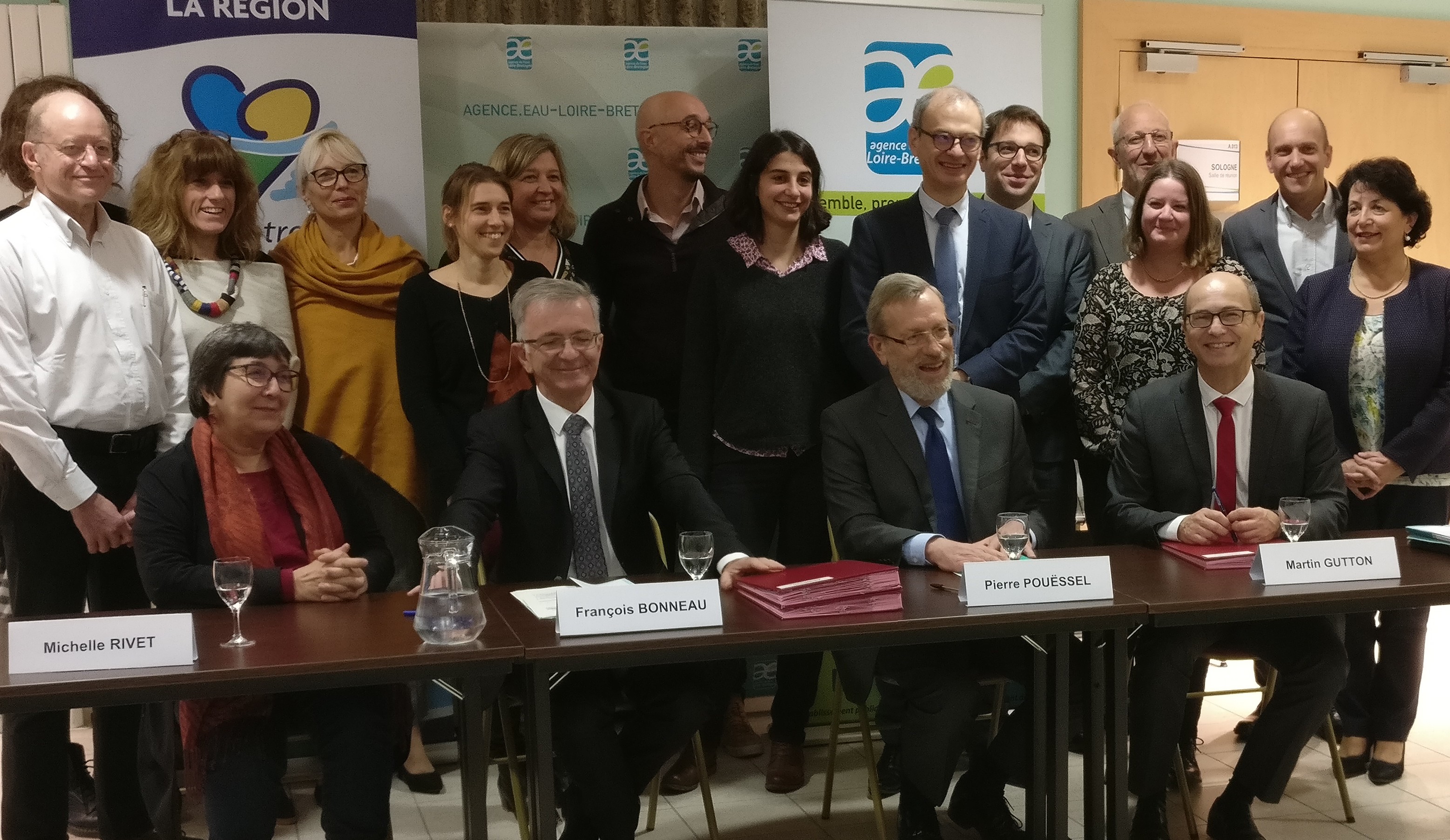 Signature d’une convention de partenariat entre l’agence de l’eau Loire-Bretagne et la Région Centre-Val de Loire