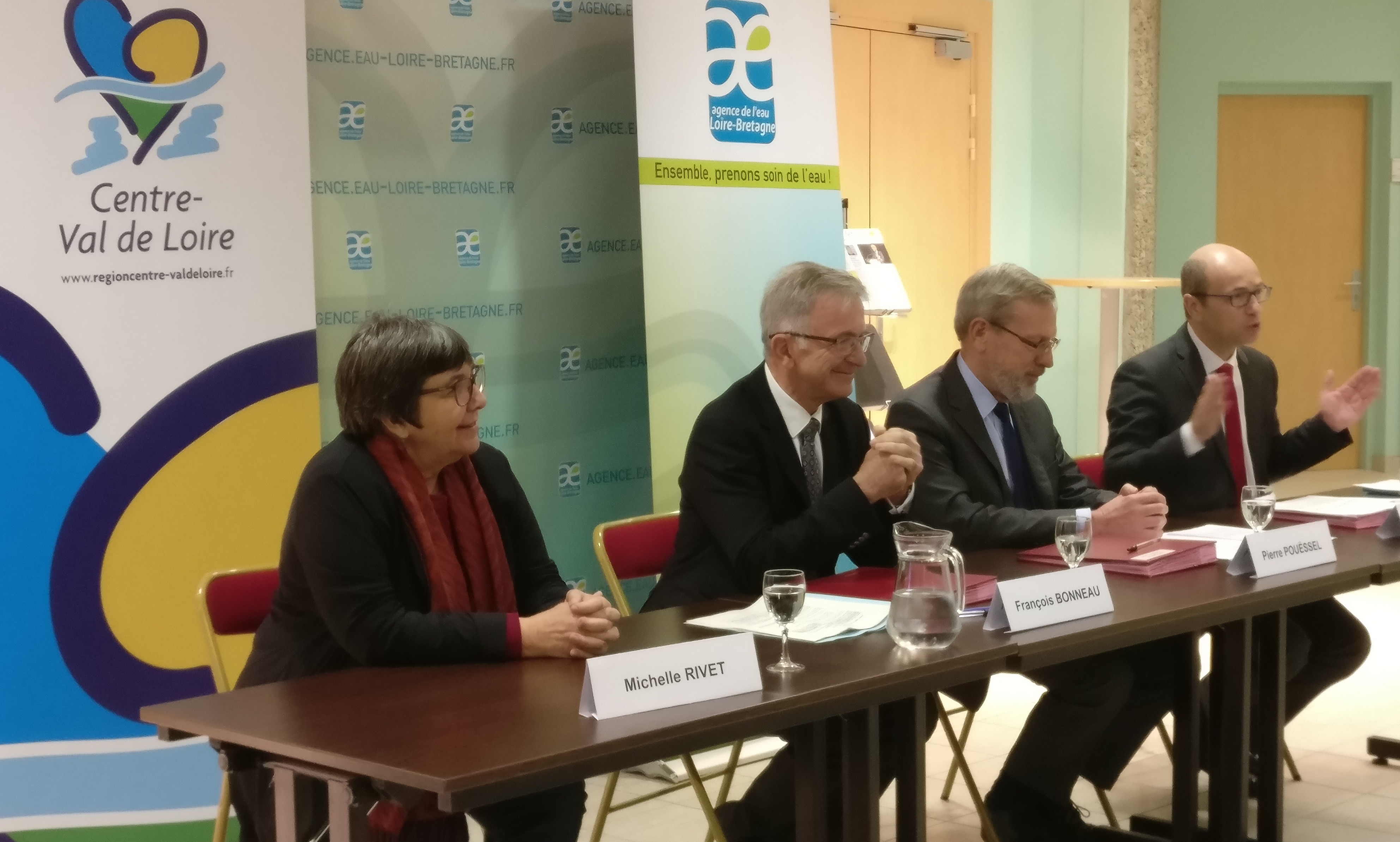 Signature d’une convention de partenariat entre l’agence de l’eau Loire-Bretagne et la Région Centre-Val de Loire