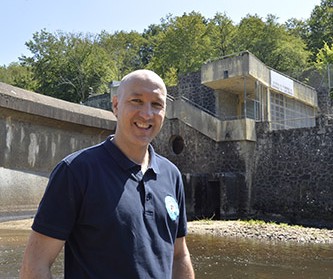 Yoann Brizard, directeur du Syndicat d’aménagement du bassin de la Vienne